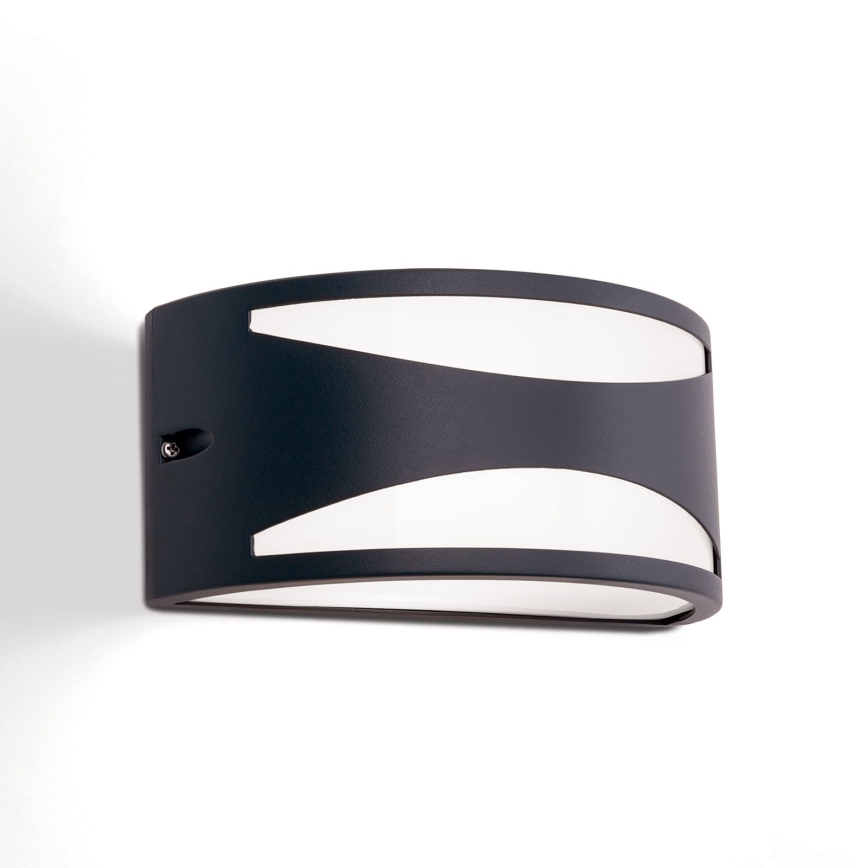 Aplica de perete pentru exterior SHELL 1xE27/40W/230V IP54 antracit