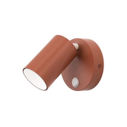 Aplică spot de perete PENN 1xGU10/13W/230V cărămizie