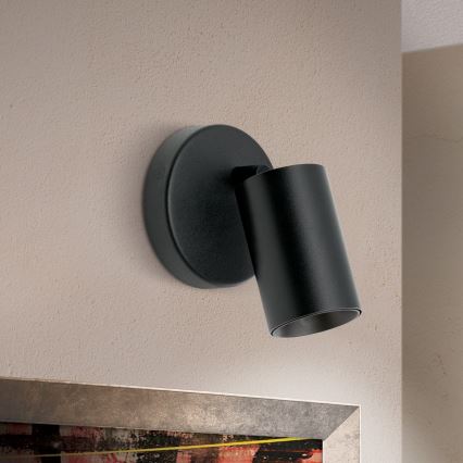 Aplică spot de perete SEAN 1xGU10/13W/230V, negru