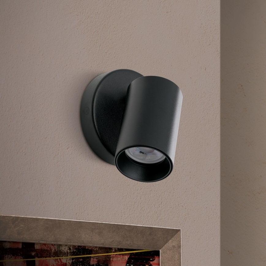 Aplică spot de perete SEAN 1xGU10/13W/230V, negru
