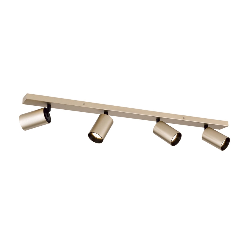 Corp de iluminat cu spoturi SEAN 4xGU10/13W/230V auriu