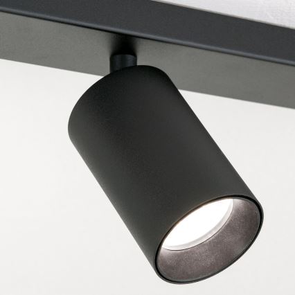 Corp de iluminat cu spoturi SEAN 6xGU10/13W/230V, negru