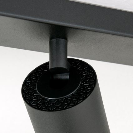 Corp de iluminat cu spoturi SEAN 6xGU10/13W/230V, negru