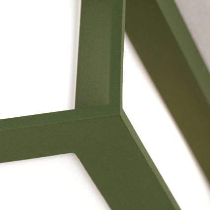 Corp de iluminat exterior HENRY 2xE27/15W/230V IP44 verde