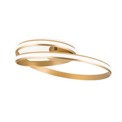 Plafonier LED dimabil CIRCUS LED/30W/230V auriu