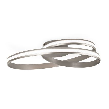 Plafonier LED dimabil CIRCUS LED/30W/230V argintiu