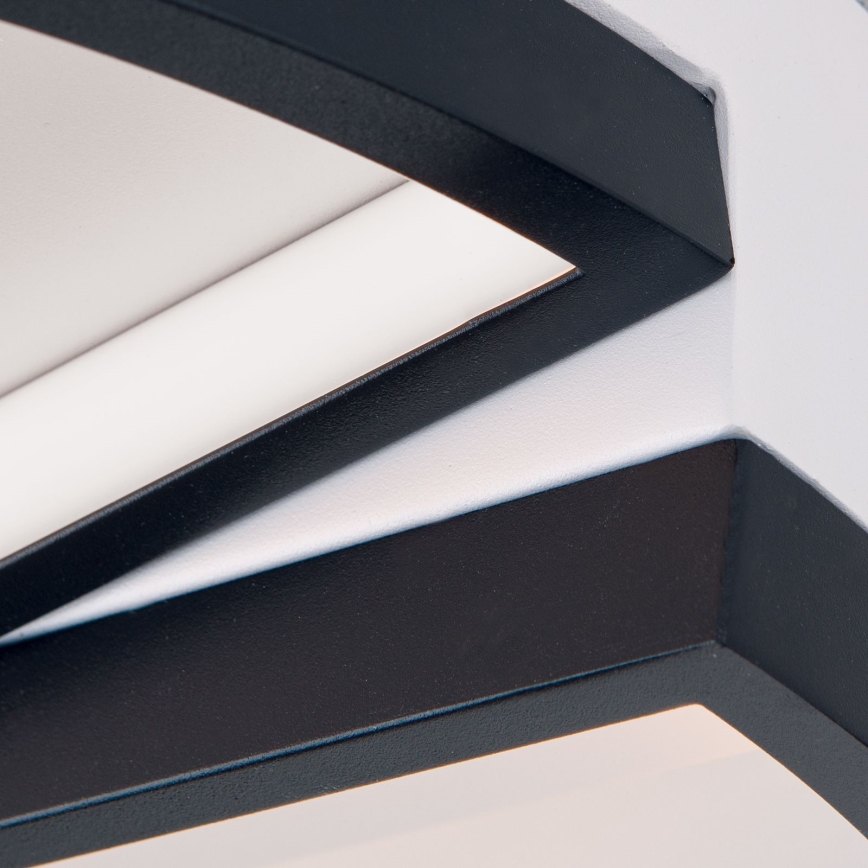 Lumină de plafon LED reglabilă OLGA LED/28W/230V negru/alb