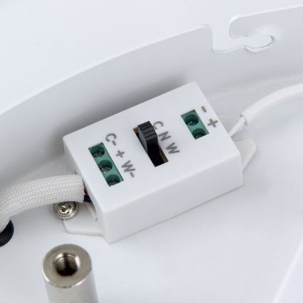 Lumină de plafon LED reglabilă MASCA LED/47W/230V 2700/3350/4000K diam. 60 cm albă