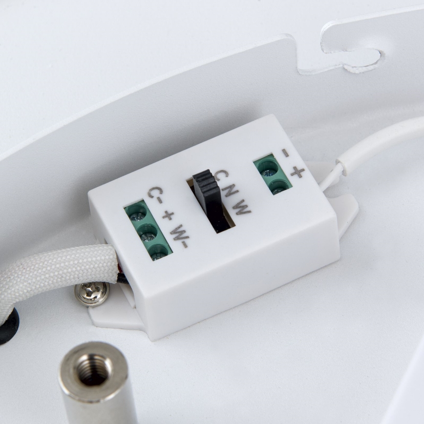 Lumină de plafon LED reglabilă MASCA LED/47W/230V 2700/3350/4000K diam. 60 cm albă