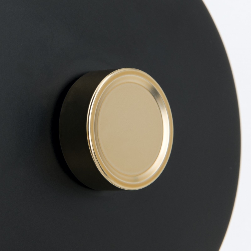 Aplică de perete flexibilă DOTTY, cu funcție dimmer, 1xGU10/10W/230V, negru/alamă
