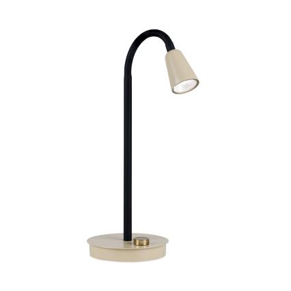 Lampă de birou flexibilă, cu intensitate reglabilă DOTTY 1xGU10/10W/230V bej/negru