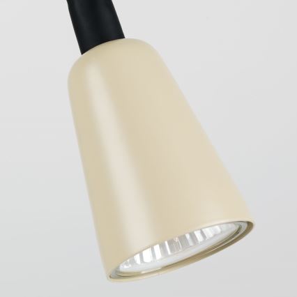 Lampă de birou flexibilă, cu intensitate reglabilă DOTTY 1xGU10/10W/230V bej/negru