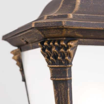 Lampă de exterior AIKO 1xE27/60W/230V 115 cm IP23 bronz/patină