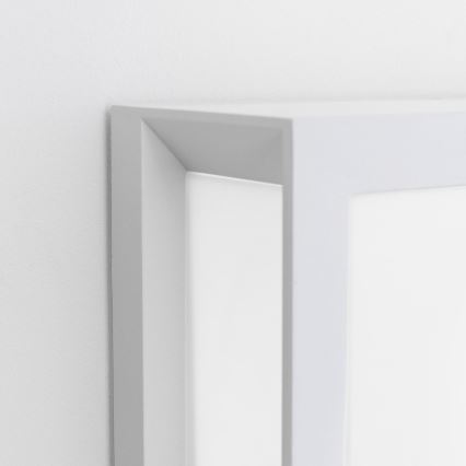 Corp de iluminat exterior HENRY, 2xE27/15W/230V, 26x26 cm, IP44, alb