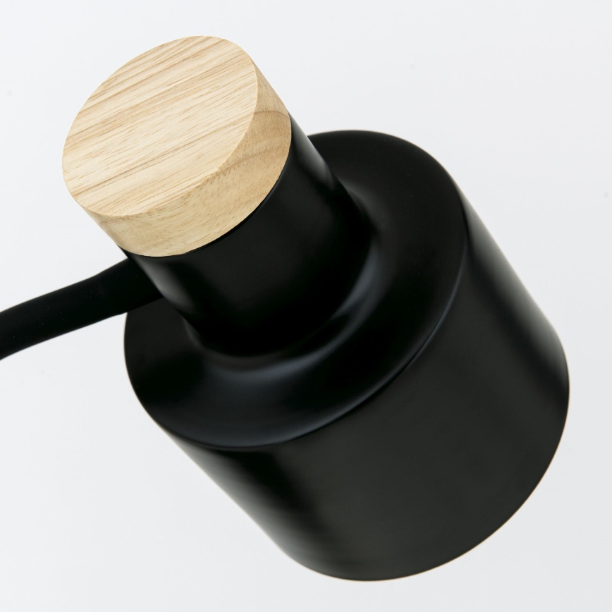 Lampă de masă GILI 1xE27/40W/230V, neagră