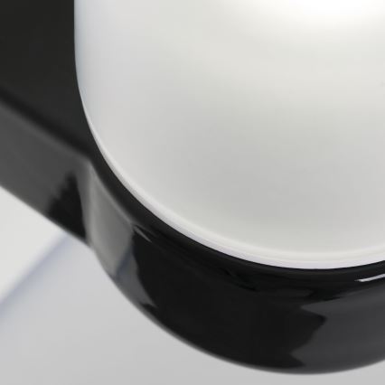 Lampă de perete OSTIA 1xE27/40W/230V, neagră