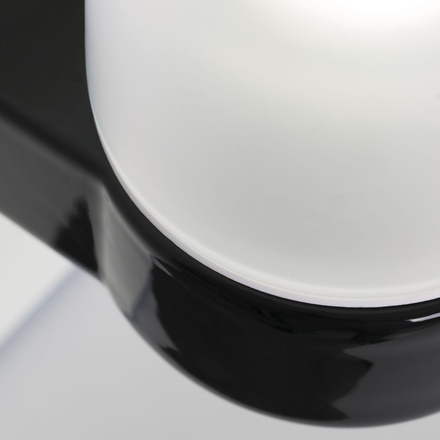 Lampă de perete OSTIA 1xE27/40W/230V, neagră