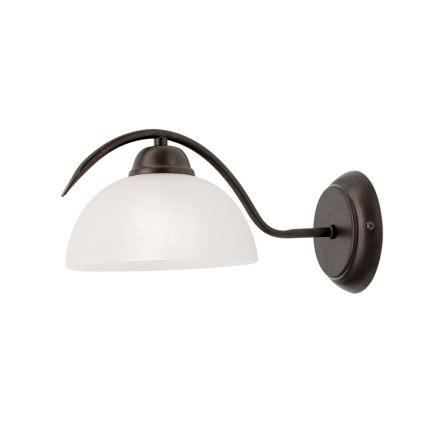 Lampă de perete RULA 1xE27/40W/230V alb/bronz