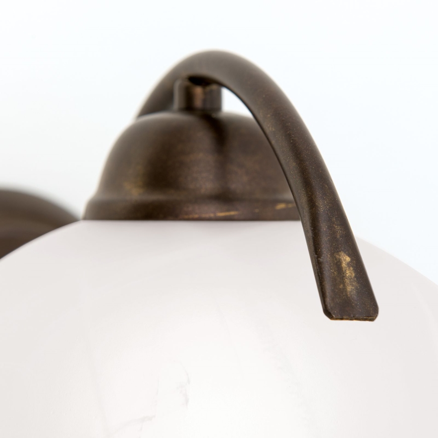 Lampă de perete RULA 1xE27/40W/230V alb/bronz