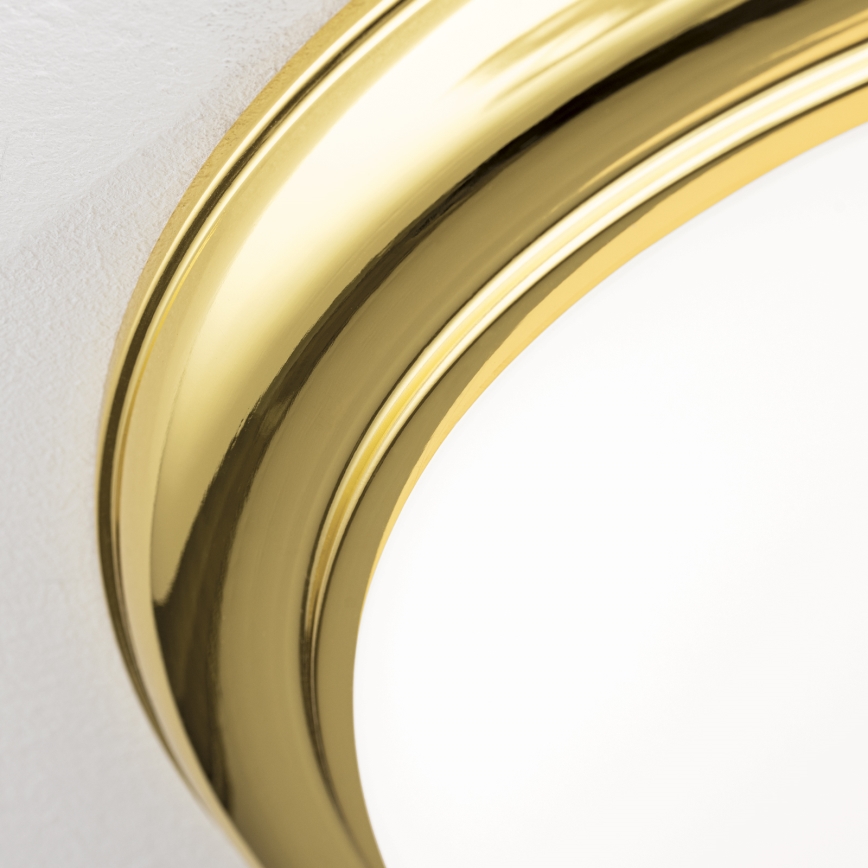 Plafonieră EMPIRA, 3 x E27 / 40 W / 230 V, Ø 48 cm, aurie