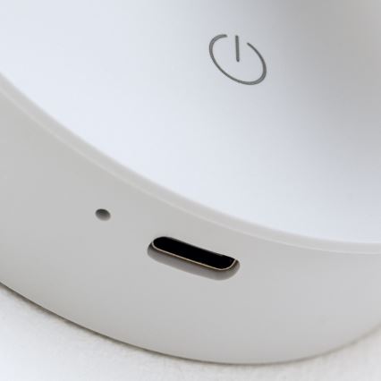 LUXY Aplica spot LED de perete, reglabilă, reîncărcabilă, cu control tactil, LED/1W/5V, 2200 mAh, 2700/3000/4000K, alb