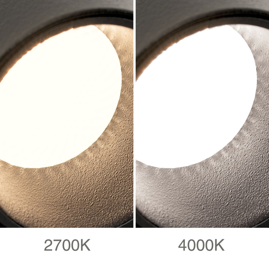 Spot de perete LED LUXY, dimabil, reîncărcabil, cu comandă tactilă, LED 1W/5V, 2200 mAh, 2700/3000/4000K, negru