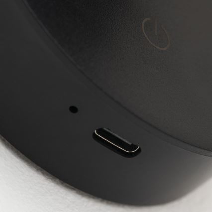 Spot de perete LED LUXY, dimabil, reîncărcabil, cu comandă tactilă, LED 1W/5V, 2200 mAh, 2700/3000/4000K, negru