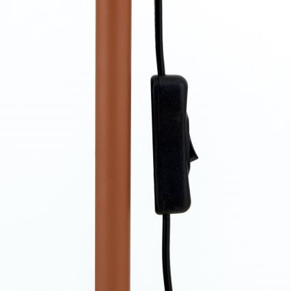 Lampă de podea GILI 1xE27/40W/230V, roșu cărămiziu