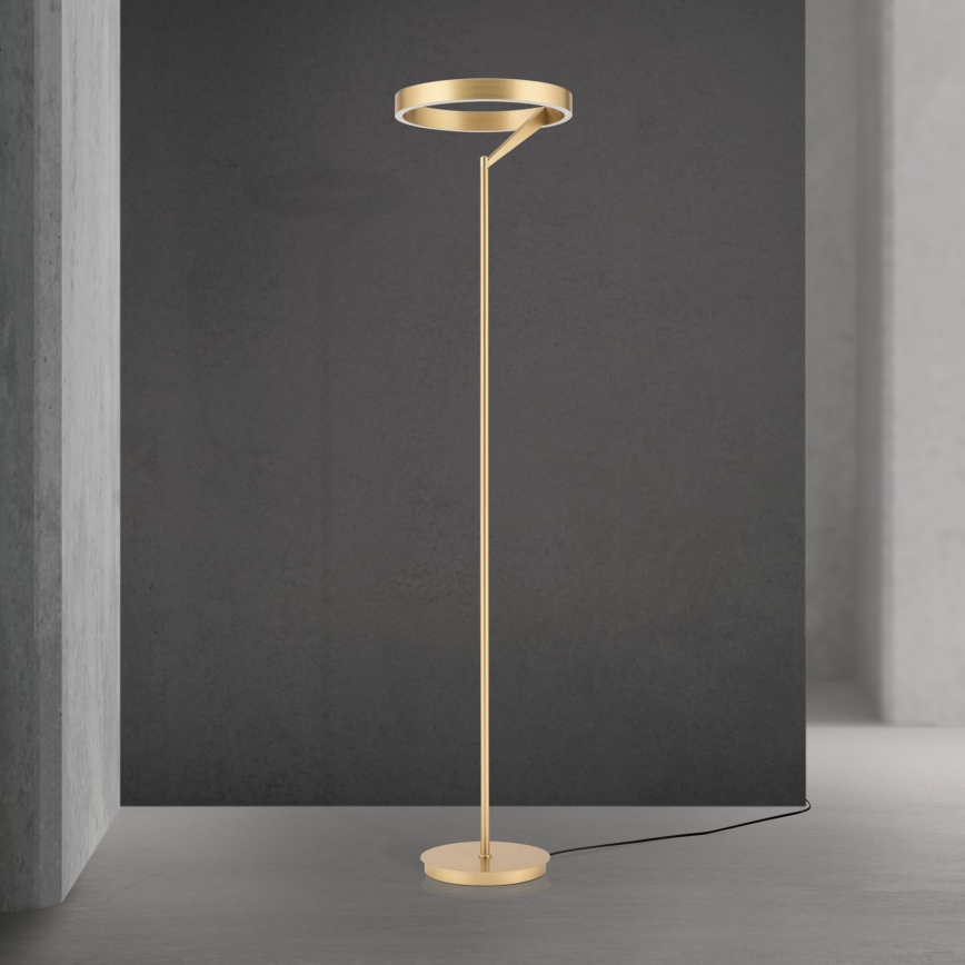 Lampă LED de podea dimabilă KOLK LED/40W/230V 2700/4000K, aurie