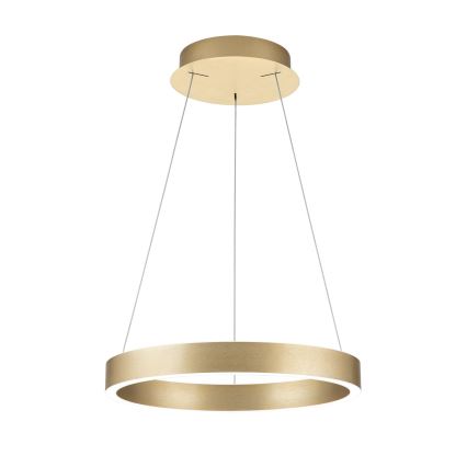 Candelabru LED reglabil pe cablu KOLK LED/40W/230V 2700/3000/4000K Ø 40 cm auriu
