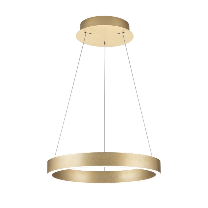 Candelabru LED reglabil pe cablu KOLK LED/40W/230V 2700/3000/4000K Ø 40 cm auriu