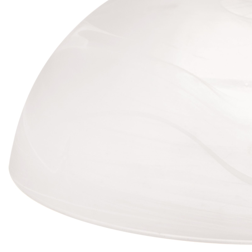 Lustra pe lanț RULA 1xE27/40W/230V, diametru 35 cm, alb/bronz