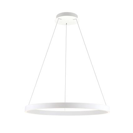 Lustră LED dimerizabilă pe cablu KOLK LED/80W/230V 2700/3000/4000K Ø 80 cm albă