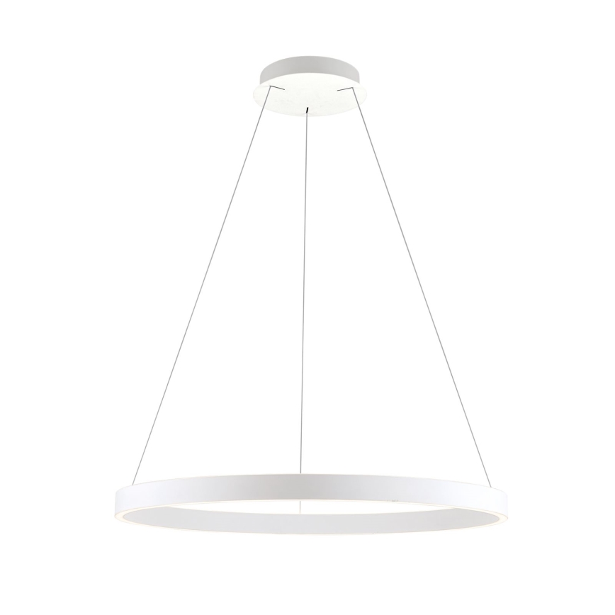 Lustră LED dimerizabilă pe cablu KOLK LED/80W/230V 2700/3000/4000K Ø 80 cm albă