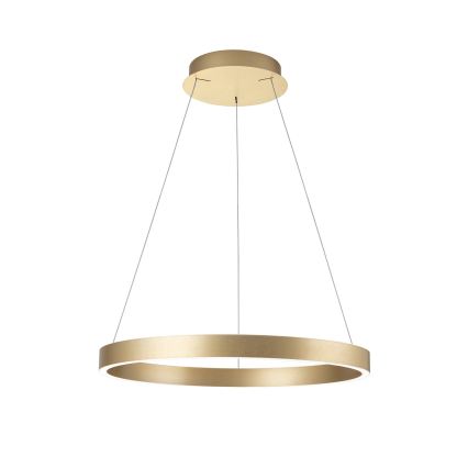 Lustră LED dimabilă pe cablu KOLK LED/60W/230V 2700/3000/4000K Ø 60 cm aurie