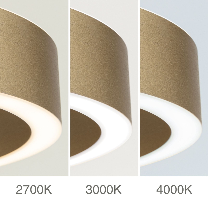 Lustră LED dimabilă pe cablu KOLK LED/60W/230V 2700/3000/4000K Ø 60 cm aurie