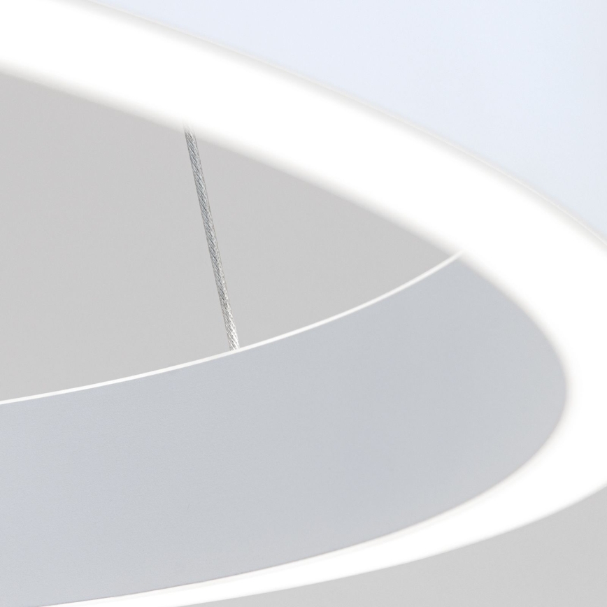 Pendul LED dimabil pe cablu KOLK LED/40W/230V 2700/3000/4000K diam. 40 cm alb
