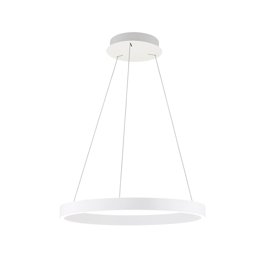 Lustră LED KOLK dimmabilă pe cablu LED/60W/230V 2700/3000/4000K Ø 60 cm alb