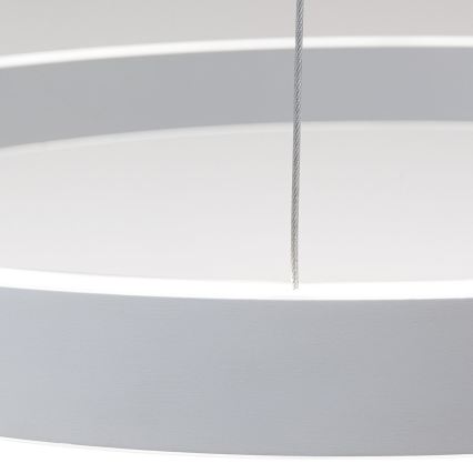 Lustră LED KOLK dimmabilă pe cablu LED/60W/230V 2700/3000/4000K Ø 60 cm alb