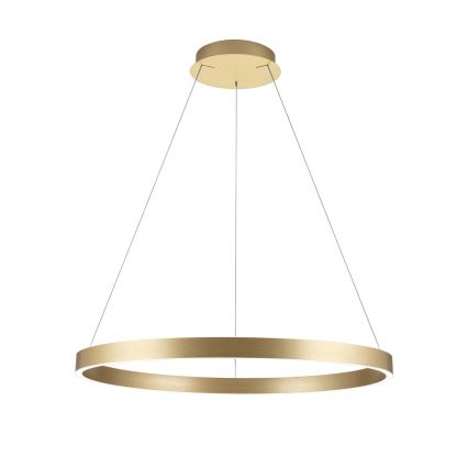 Lustră LED dimabilă suspendată pe cablu KOLK LED/80W/230V 2700/3000/4000K Ø 80 cm, auriu