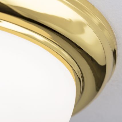 Plafonieră EMPIRA, 2 x E14, 40W, 230V, Ø 26,5 cm, aurie