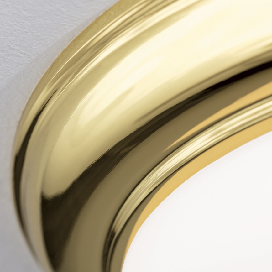 Plafonieră EMPIRA 2xE27/40W/230V, Ø 35,5 cm, aurie