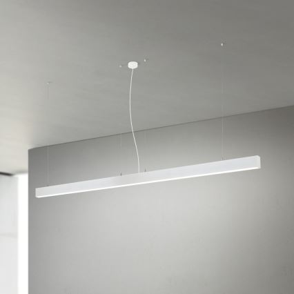 Plafonieră/pendulă LED 2-în-1 PALKKI LED/38W/230V 3000/4000/5000K alb