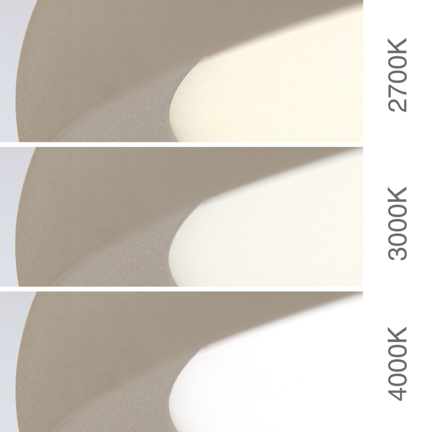 Plafonieră LED KANT, 50W, 230V, 2700/3000/4000K, Ø 60 cm, bej