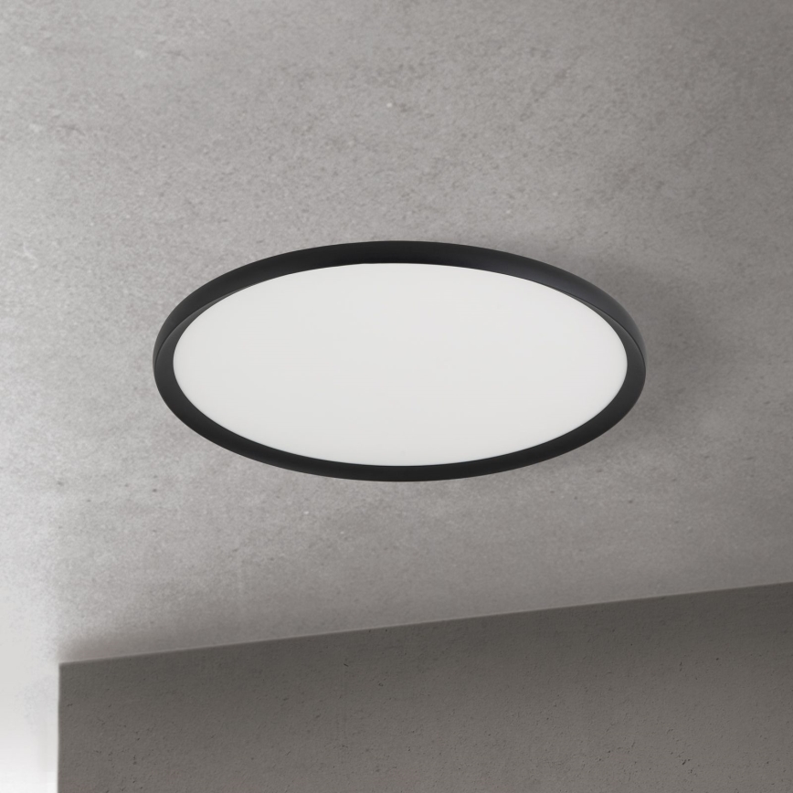 Plafonieră LED KANT, 50W, 230V, 2700/3000/4000K, Ø 60 cm, negru
