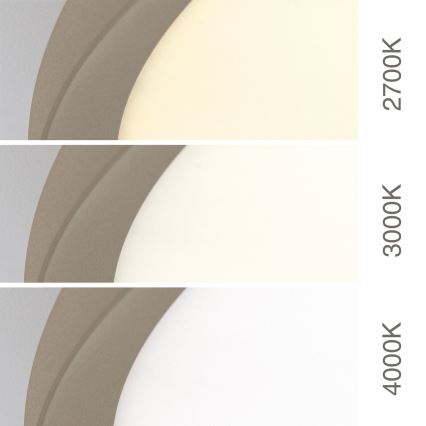Plafonieră LED KANT, 66 W, 230 V, 2700/3200/4000 K, Ø 80 cm, bej
