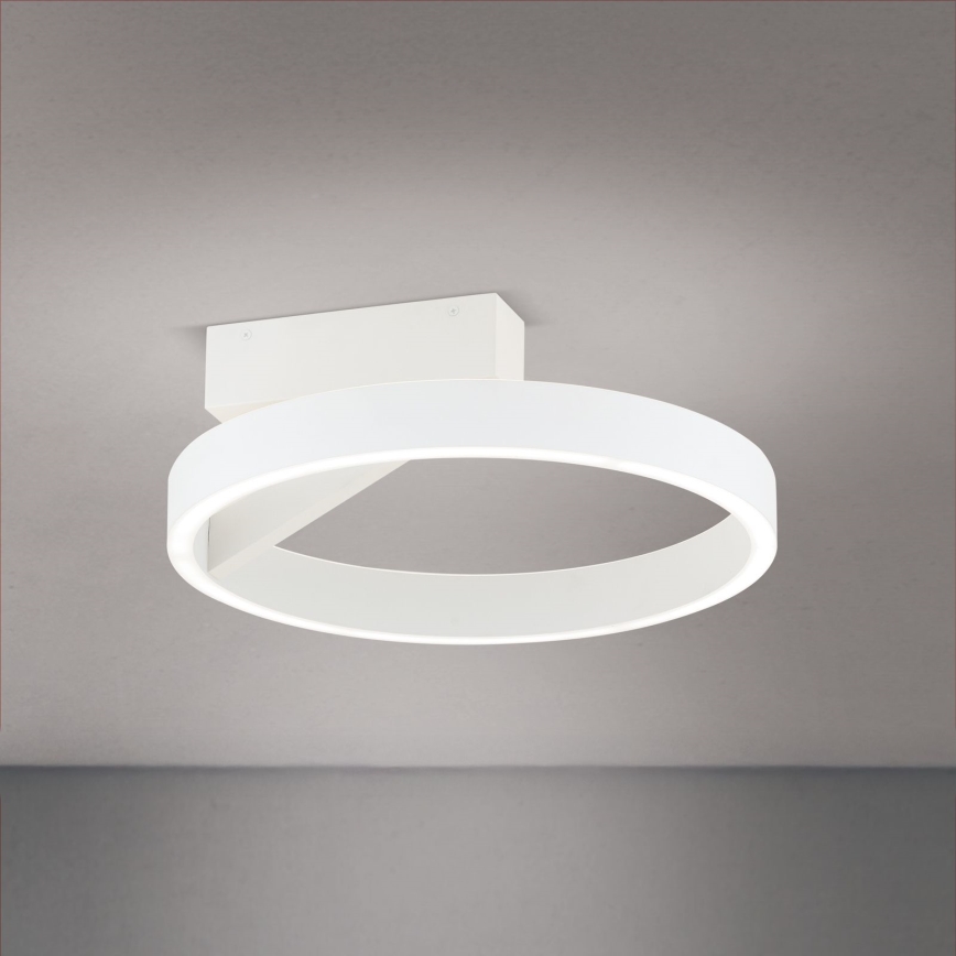 Plafonieră LED KOLK, 40W, 230V, 2700/3000/4000K, Ø 40 cm, albă
