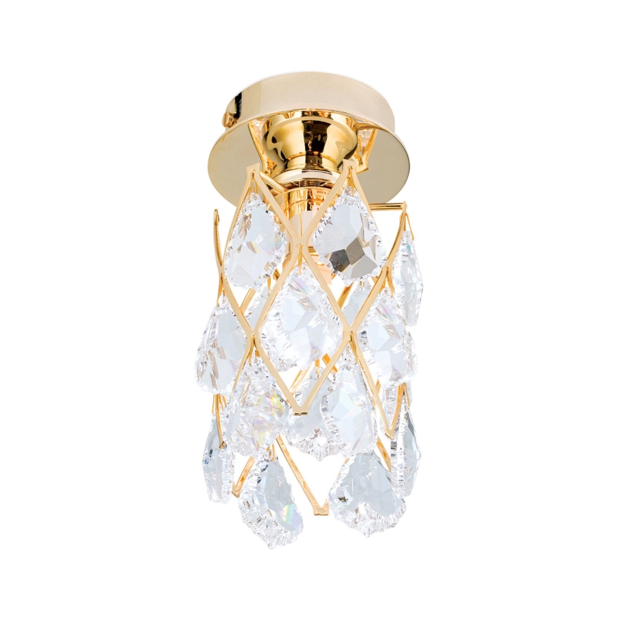 Plafonieră RITA 1xG9/40W/230V, Ø 9 cm, auriu