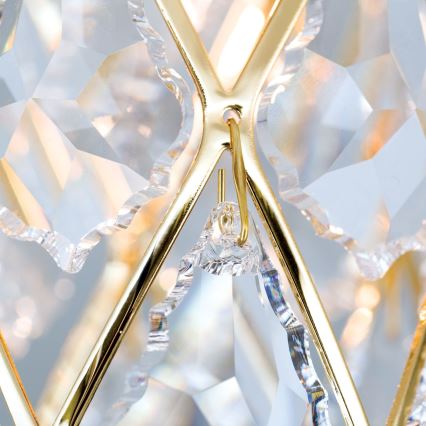 Plafonieră RITA 1xG9/40W/230V, Ø 9 cm, auriu