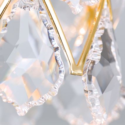 Plafonieră RITA 1xG9/40W/230V, Ø 9 cm, auriu